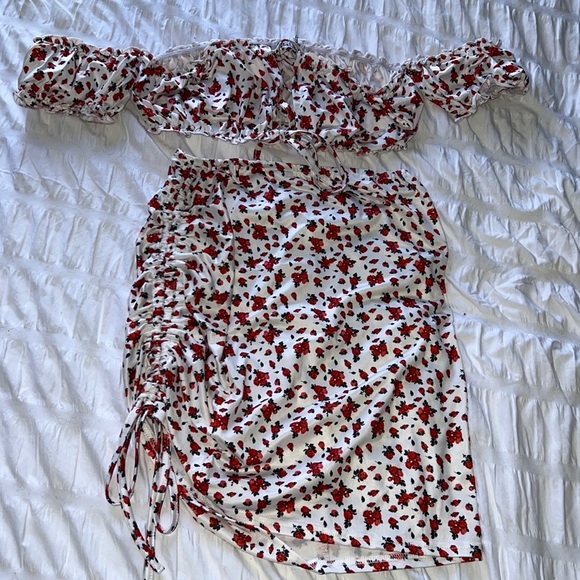 Floral 2 piece skirt set - Picture 1 of 7
